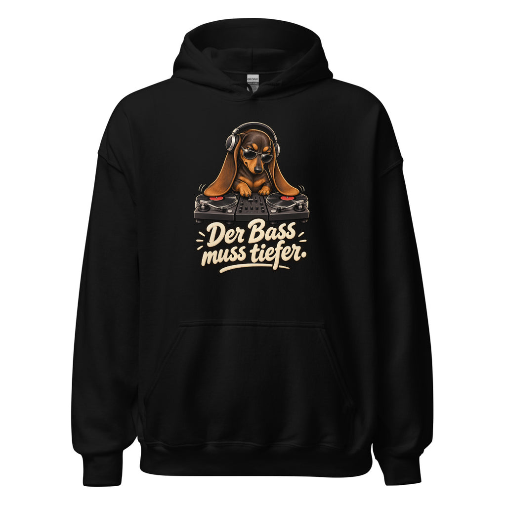 DJ Dackel – Hoodie – großer Frontdruck