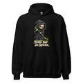 Sensenmann bei der Rasenpflege – Hoodie – großer Frontdruck