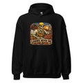 Skelett-Bauarbeiter mit Schriftzug "Legends Never Die" – Hoodie – großer Frontdruck