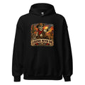 Western Skelett mit Revolver und Schriftzug – Hoodie – großer Frontdruck