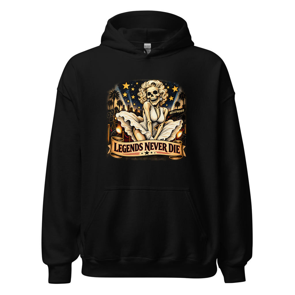 Legends Never Die – Hoodie – großer Frontdruck