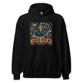 Skelett-Mechaniker mit Schraubenschlüssel und Schriftzug – Hoodie – großer Frontdruck