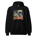 Skelett-Arzt mit Spritze und Schriftzug – Hoodie – großer Frontdruck