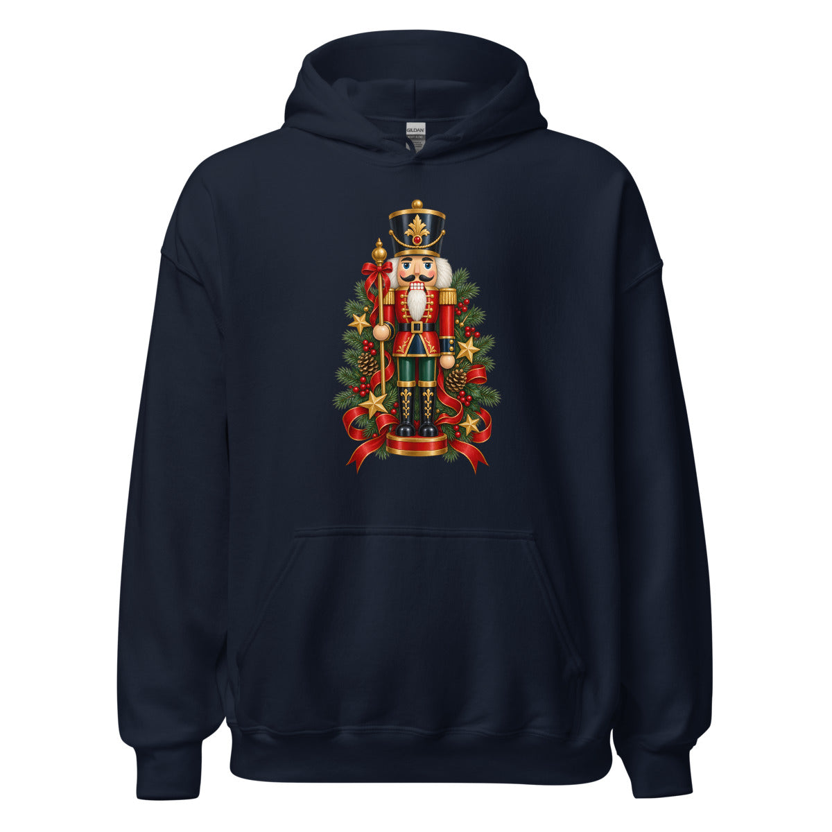 Nussknacker – Hoodie – großer Frontdruck