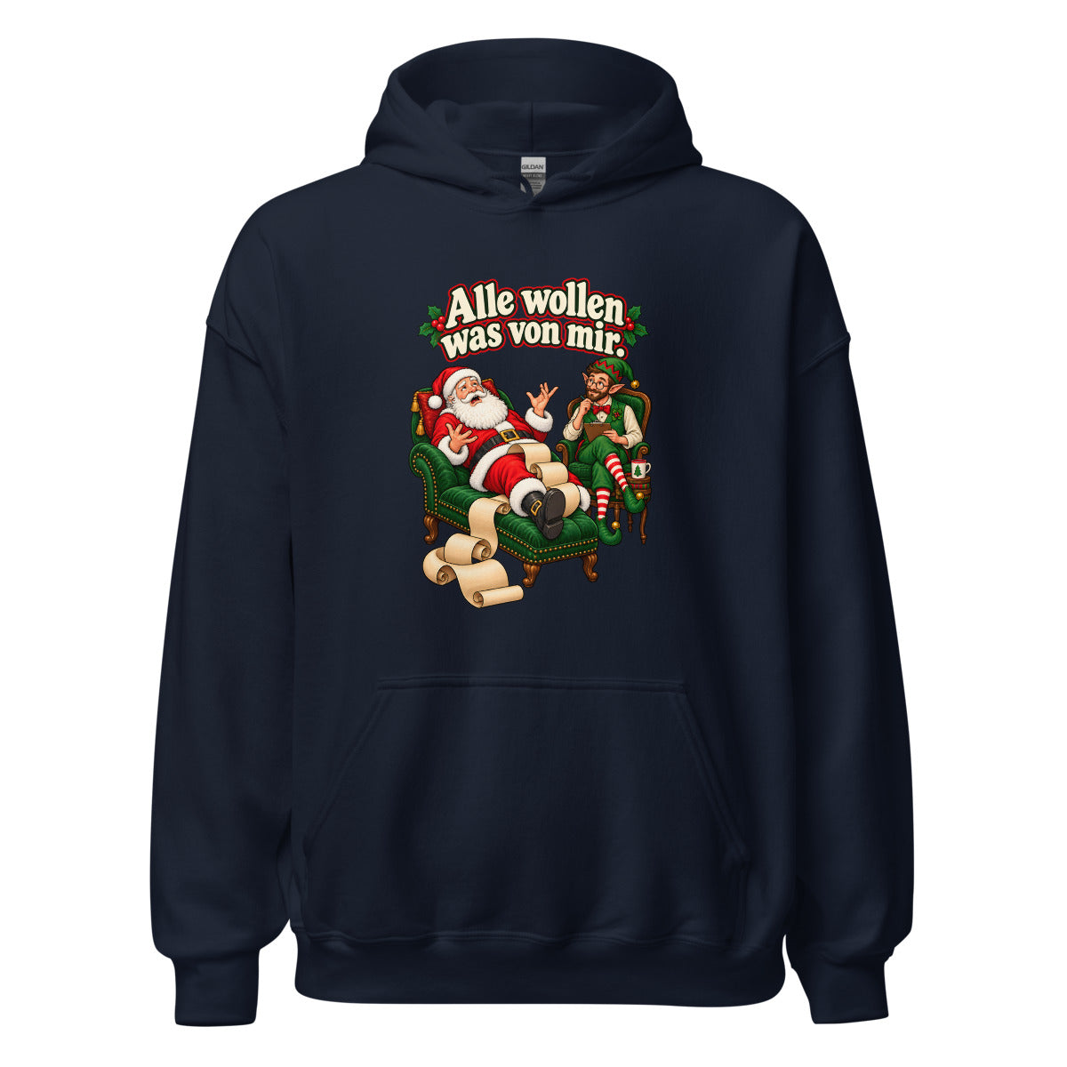 Alle wollen was von mir. – Hoodie – großer Frontdruck