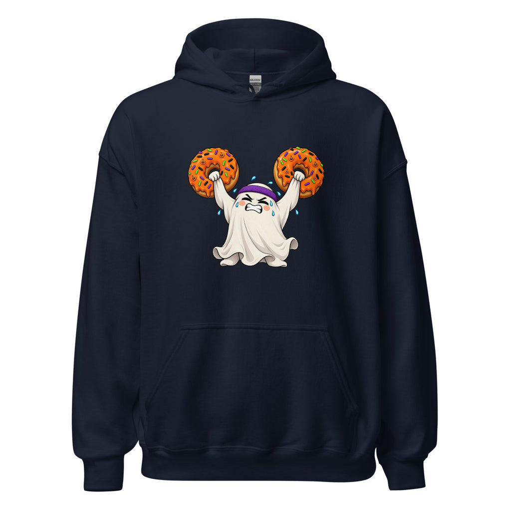 Donut-Workout im Jenseits – Hoodie – großer Frontdruck