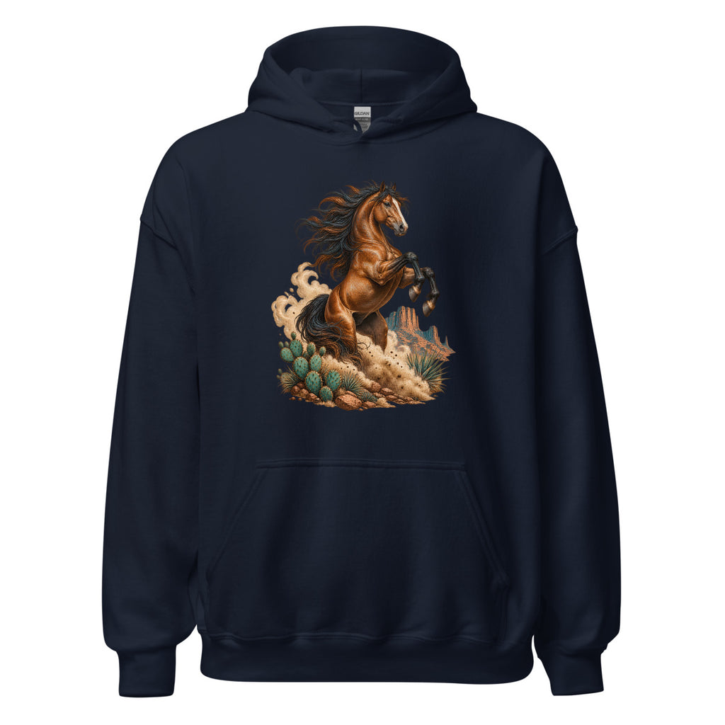 Wilder Mustang – Hoodie – großer Frontdruck
