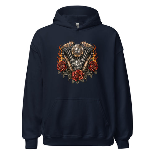 Benzin im Blut – Hoodie – großer Frontdruck