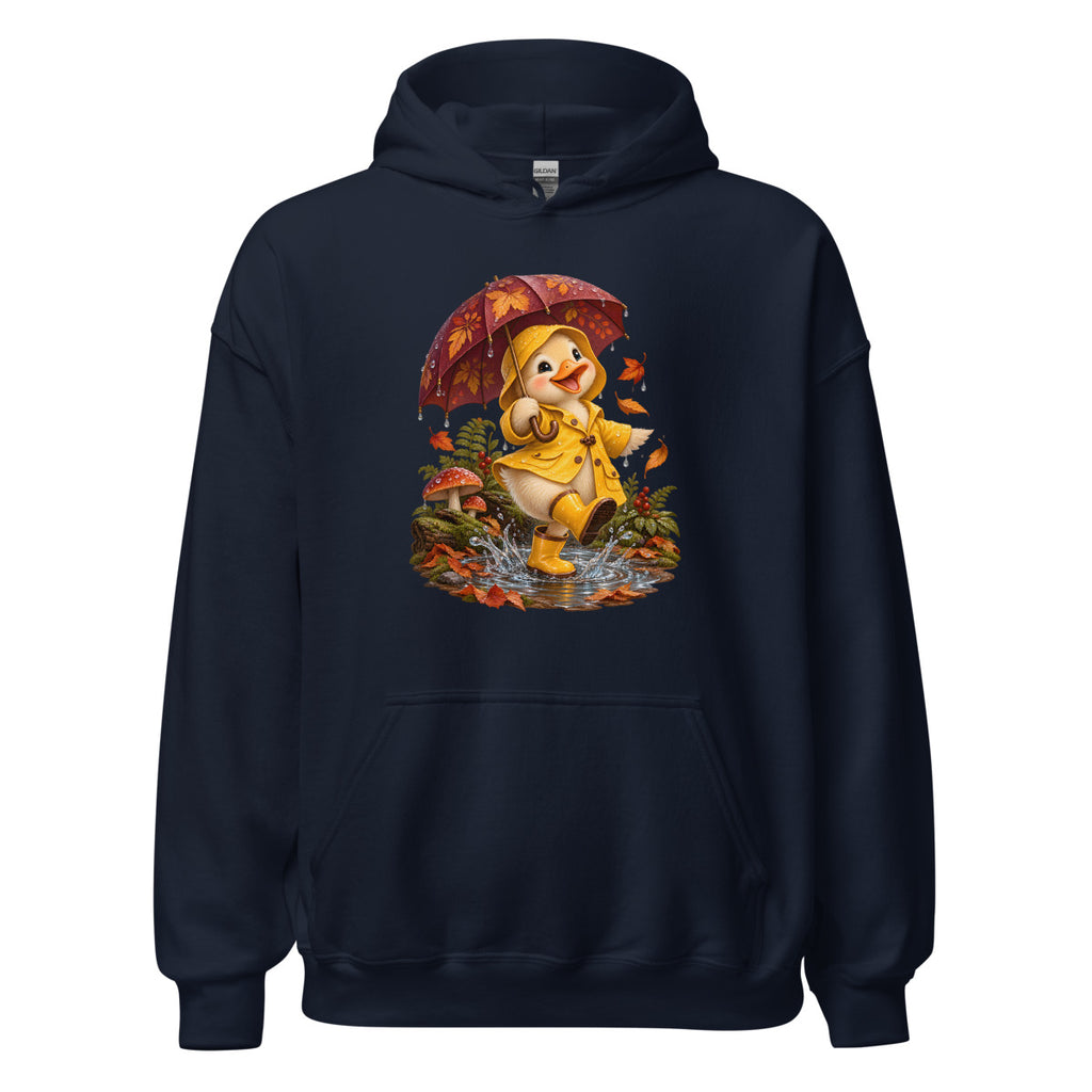 Regentanz der Ente – Hoodie – großer Frontdruck