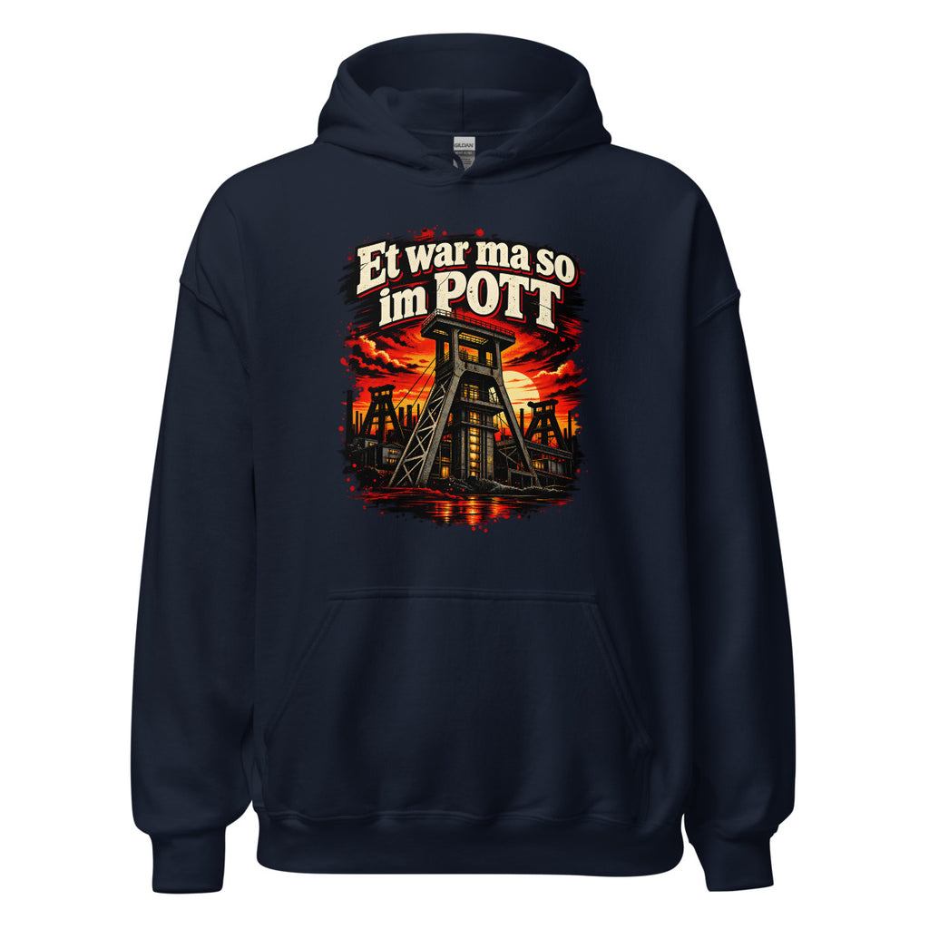 Et war ma so im Pott – Hoodie – großer Frontdruck