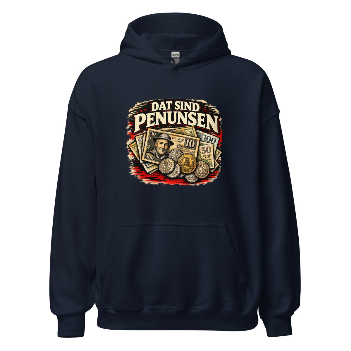 Dat sind Penunsen – Hoodie – großer Frontdruck