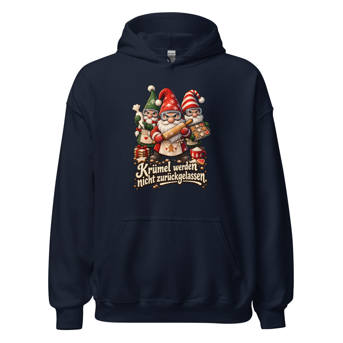Plätzchen-Sondereinsatzkommando – Hoodie – großer Frontdruck