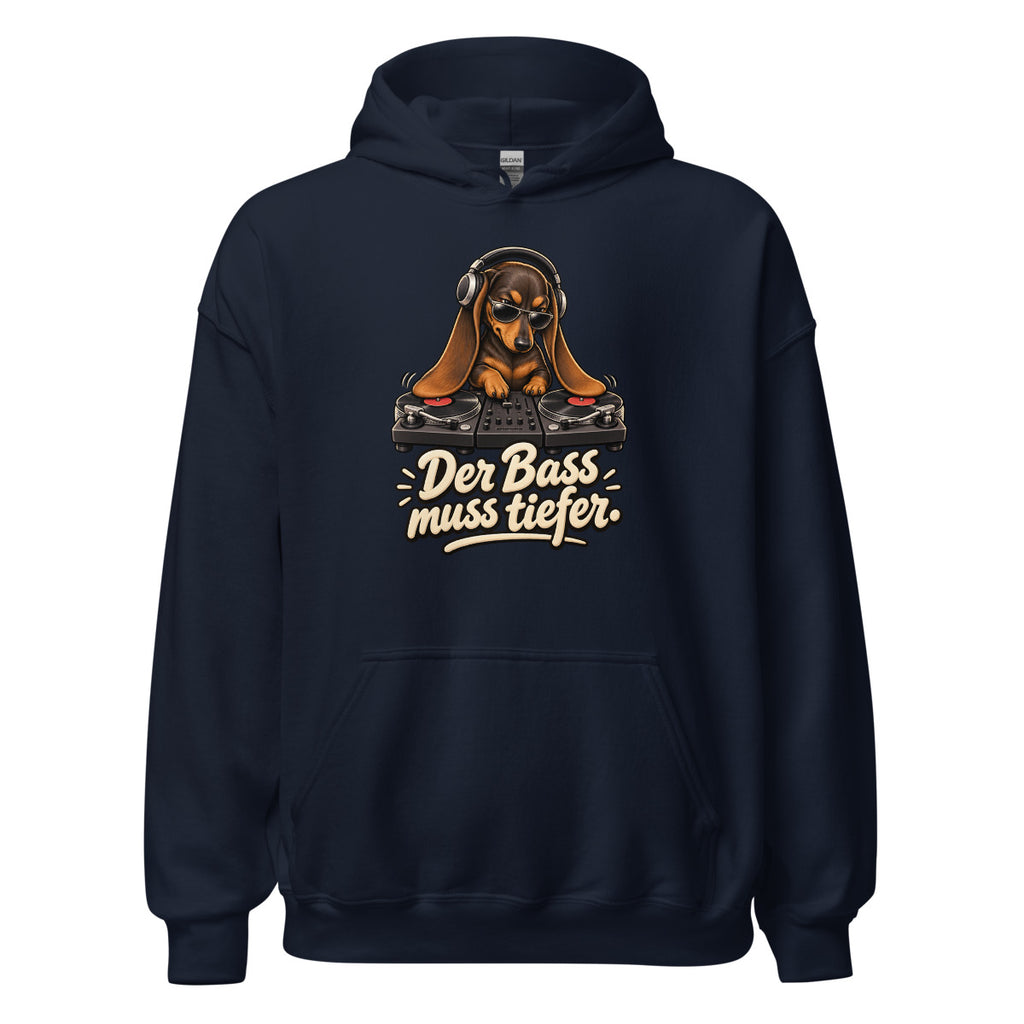 DJ Dackel – Hoodie – großer Frontdruck