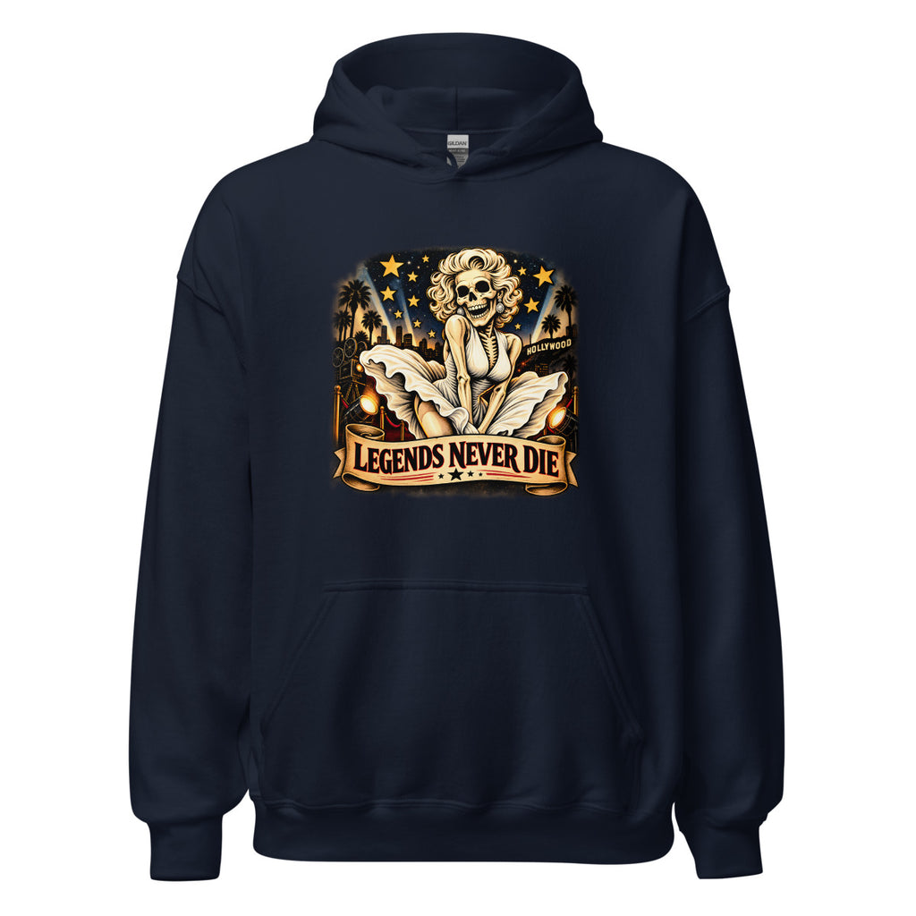 Legends Never Die – Hoodie – großer Frontdruck