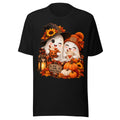 Zwei Geister mit Tassen. – Unisex Staple T-Shirt | Bella + Canvas 3001