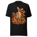 Stehendes Rehkitz. – Unisex Staple T-Shirt | Bella + Canvas 3001
