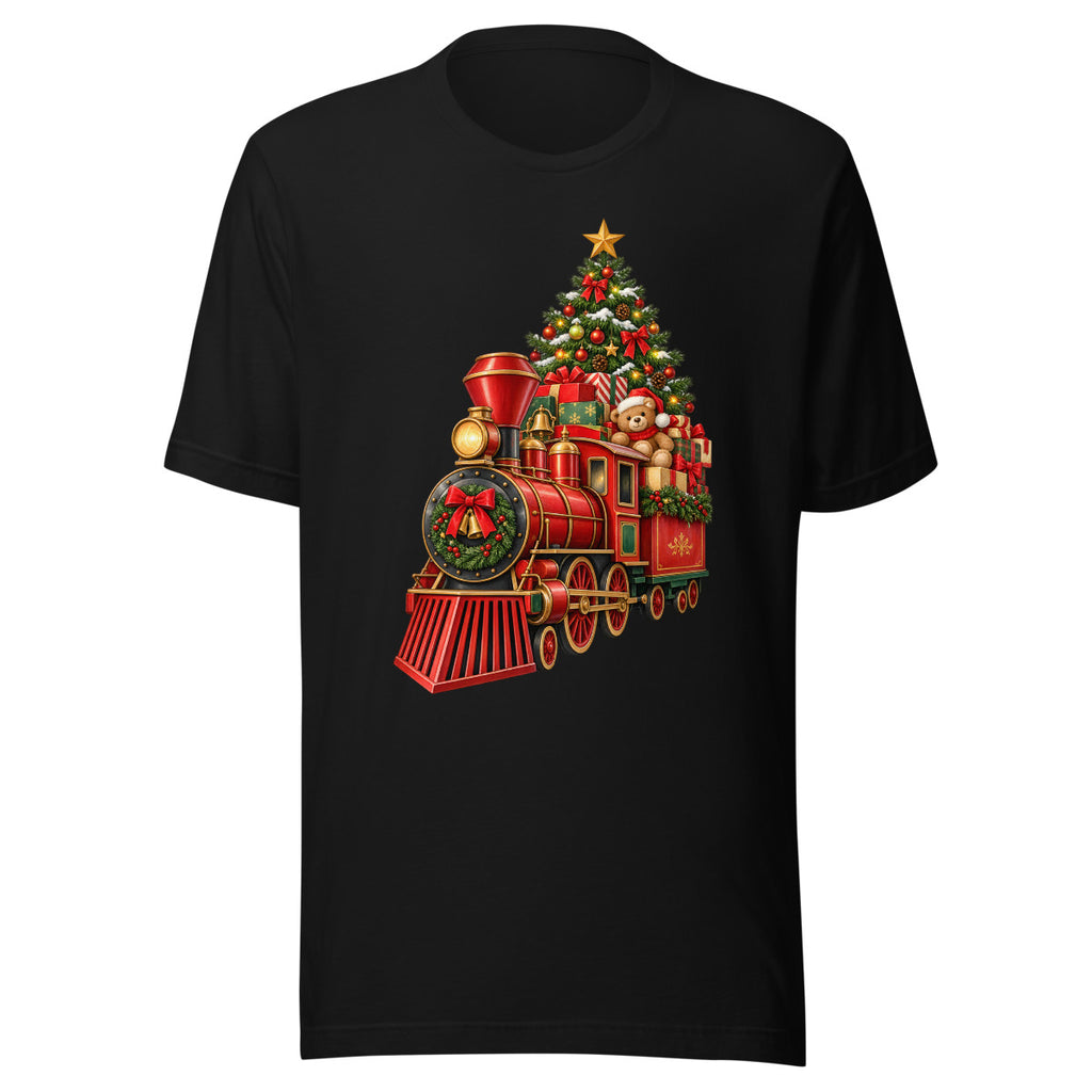 Weihnachtszug – T-Shirt – großer Frontdruck