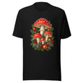 Festlicher Waldpilz – T-Shirt – großer Frontdruck