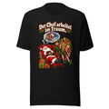 Der Chef arbeitet im Traum. – T-Shirt – großer Frontdruck