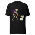 Gassi im Jenseits – T-Shirt – großer Frontdruck