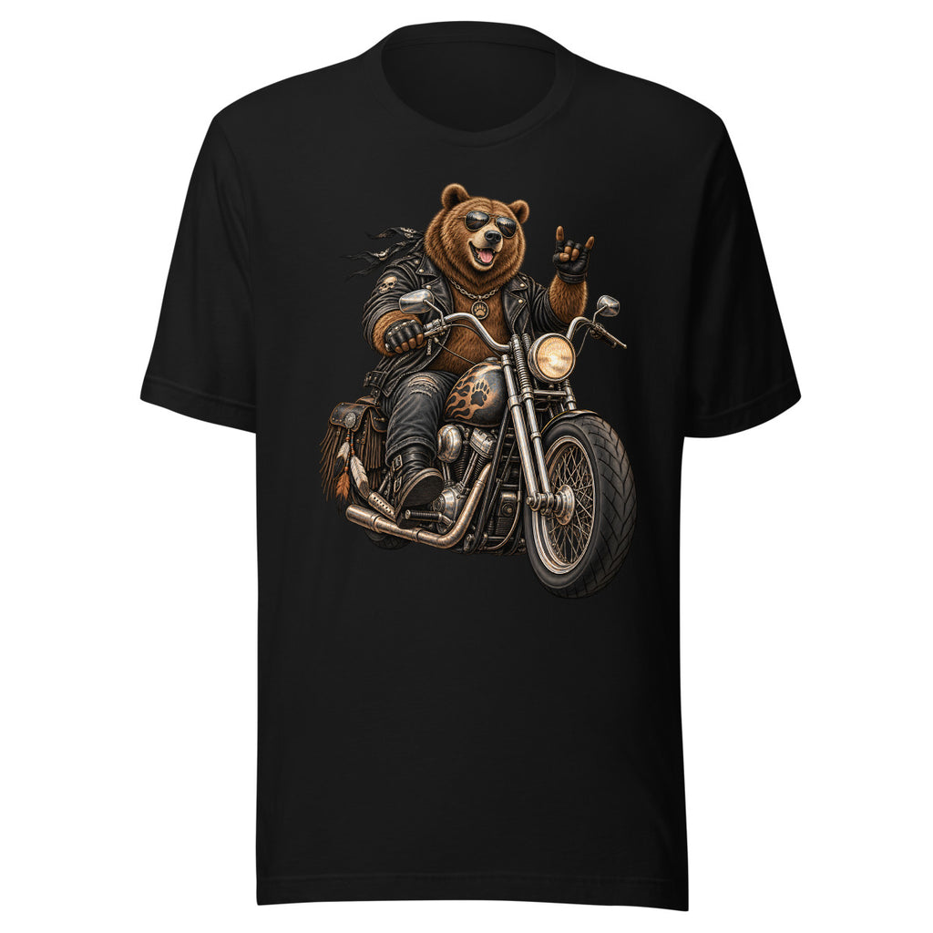 Bär auf Tour – T-Shirt – großer Frontdruck