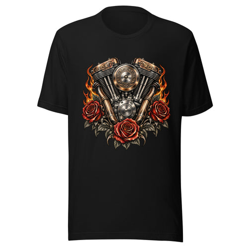 Benzin im Blut – T-Shirt – großer Frontdruck