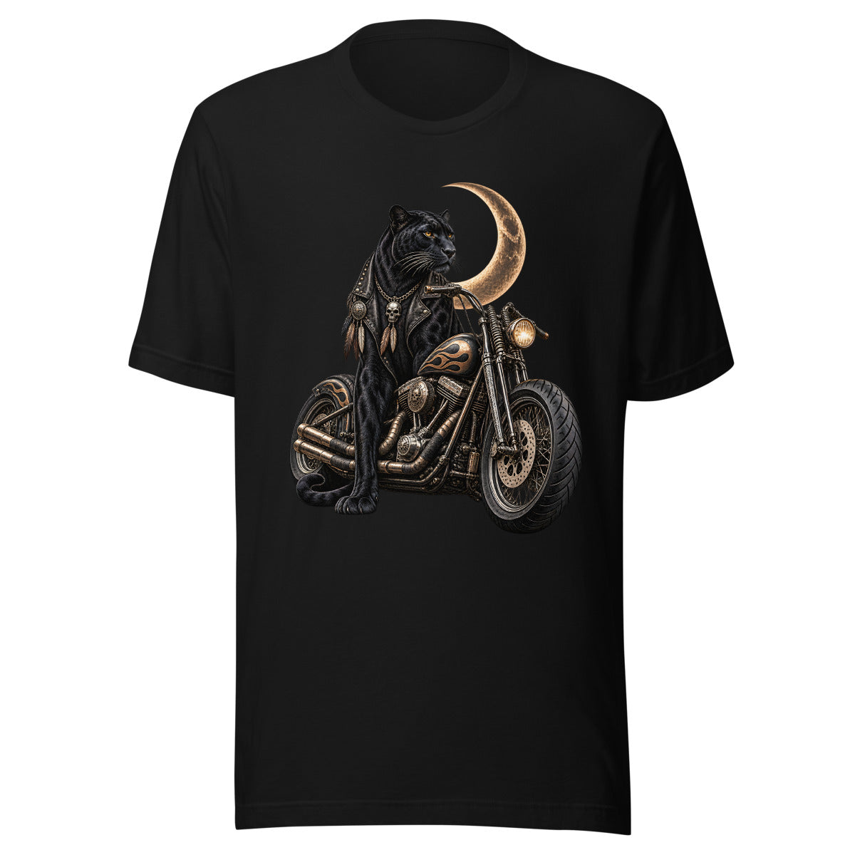 Mitternachtsmotor – T-Shirt – großer Frontdruck