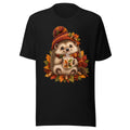 Igel mit Kaffeepause – T-Shirt – großer Frontdruck