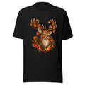 Hirsch im Kupferlaub – T-Shirt – großer Frontdruck
