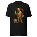 Kaktus mit Cowboyhut – T-Shirt – großer Frontdruck