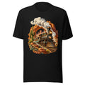 Lokomotive nach Westen – T-Shirt – großer Frontdruck