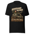 Gehen wir mal wieder ein Feld pflügen – T-Shirt – großer Frontdruck