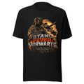 Stahl. Feuer. Vorwärts. Panzertruppe – T-Shirt – großer Frontdruck