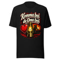 Komma bei de Oma bei – T-Shirt – großer Frontdruck