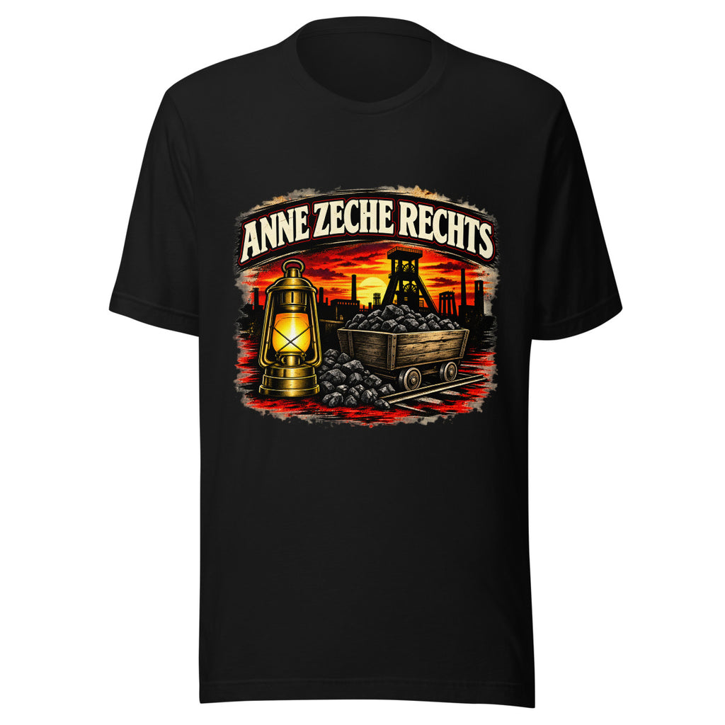 Anne Zeche Rechts – T-Shirt – großer Frontdruck