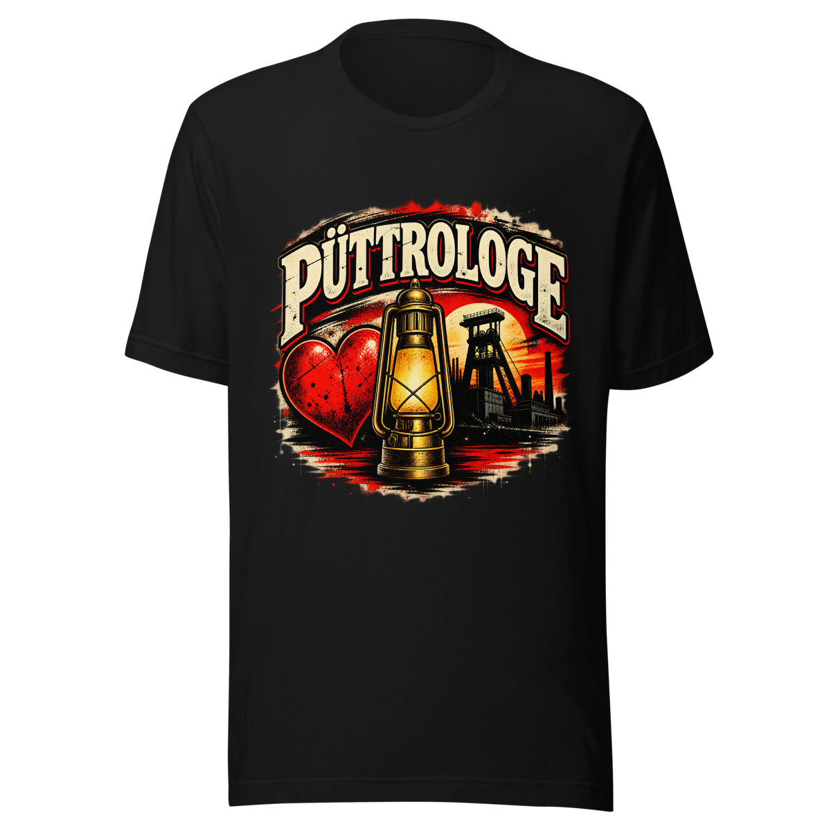 Püttrologe – T-Shirt – großer Frontdruck