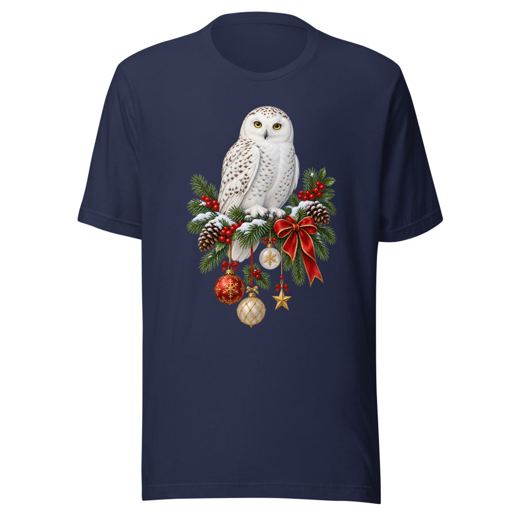 Wintereule – T-Shirt – großer Frontdruck