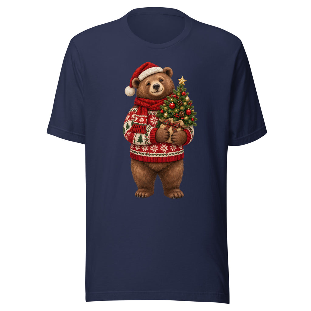 Winterbär – T-Shirt – großer Frontdruck