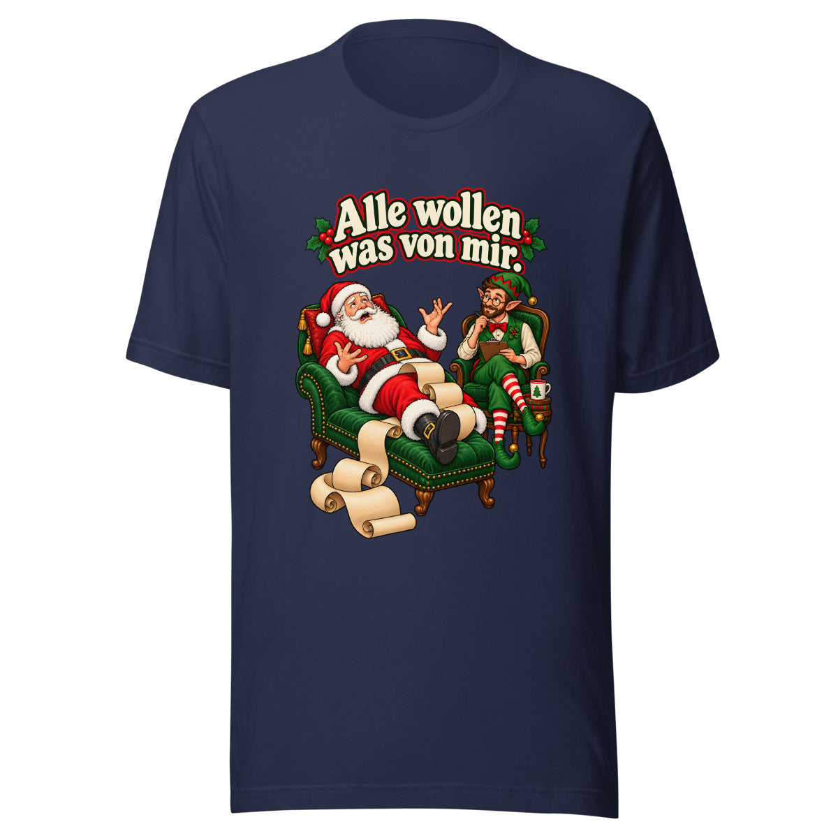Alle wollen was von mir. – T-Shirt – großer Frontdruck