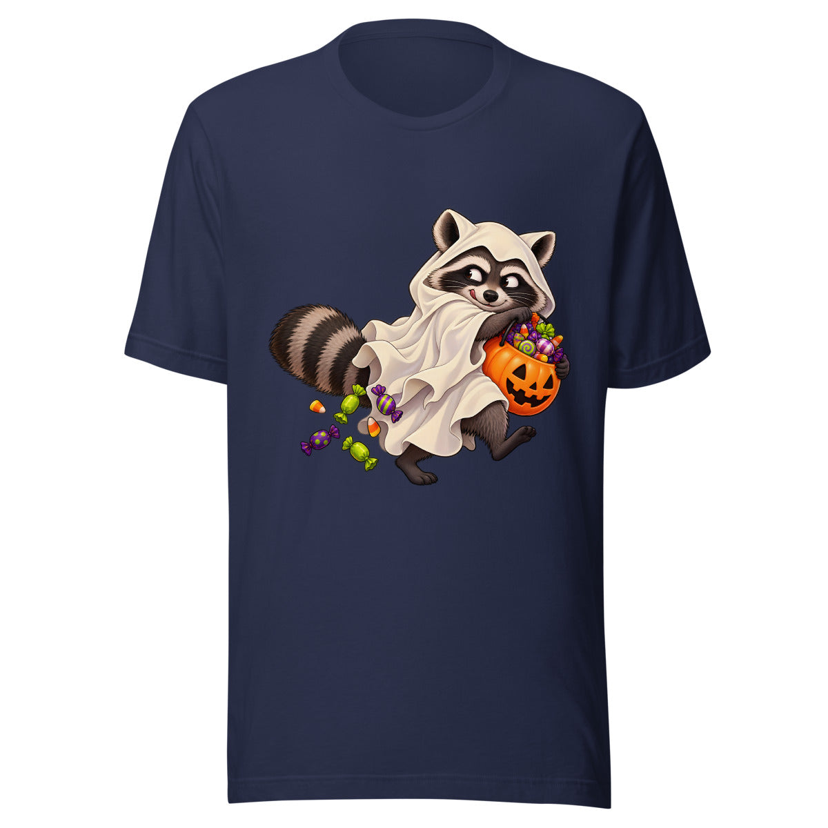 Süßigkeiten-Raubzug – T-Shirt – großer Frontdruck