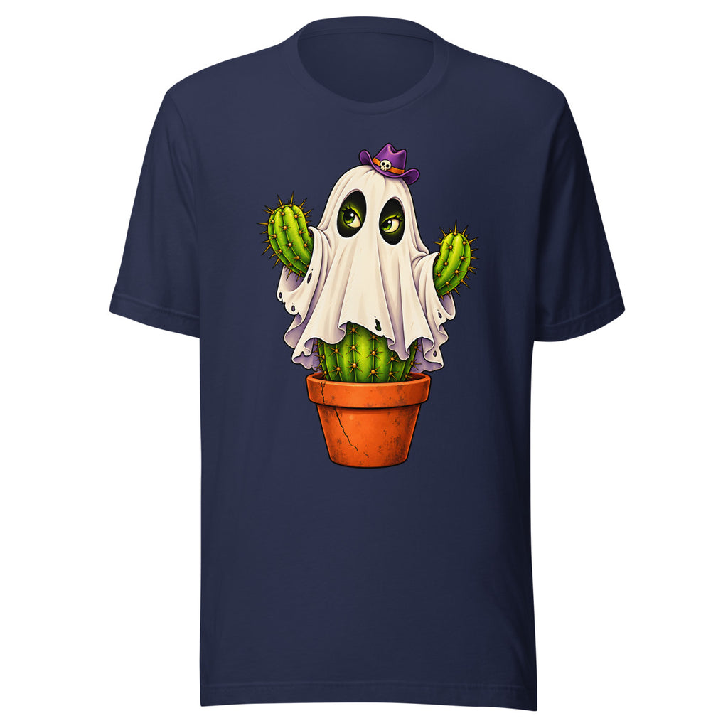Spuk-Kaktus im Wilden Westen – T-Shirt – großer Frontdruck