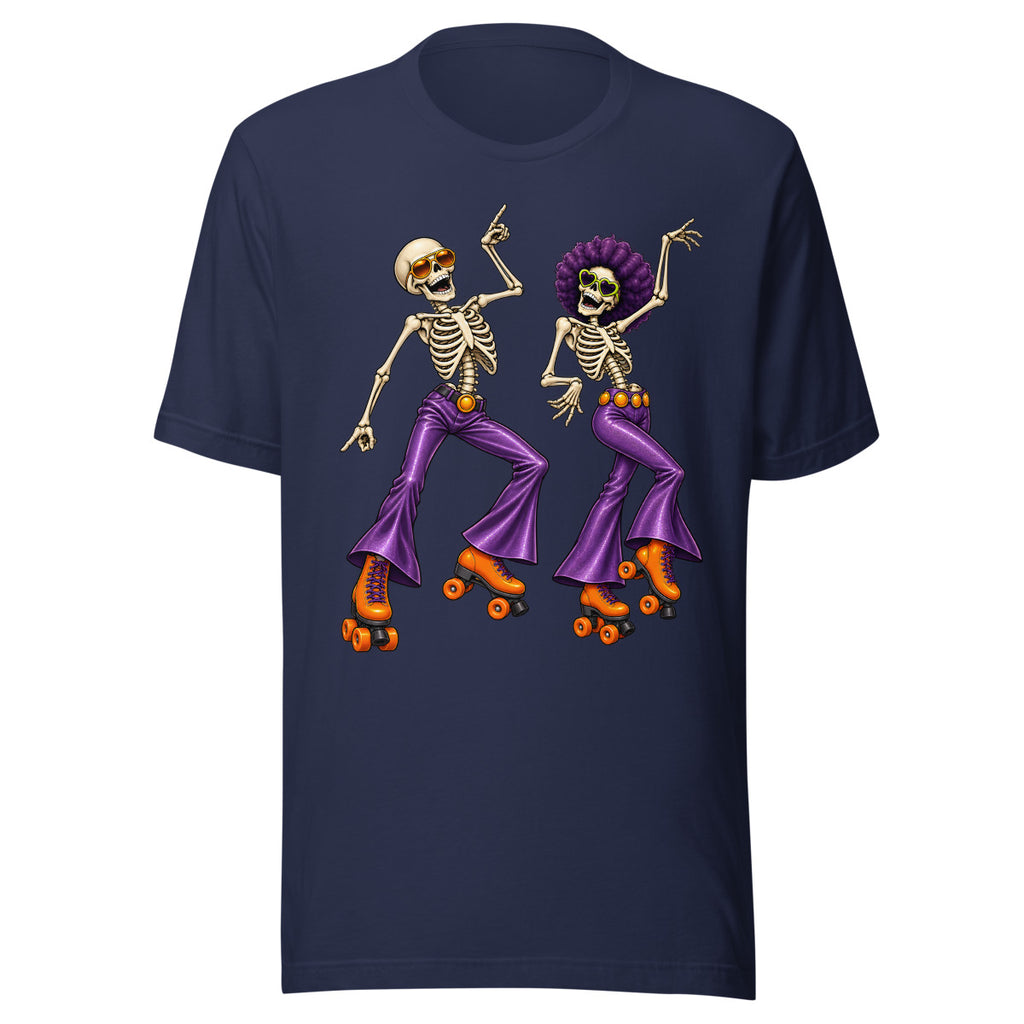 Disco bis auf die Knochen – T-Shirt – großer Frontdruck