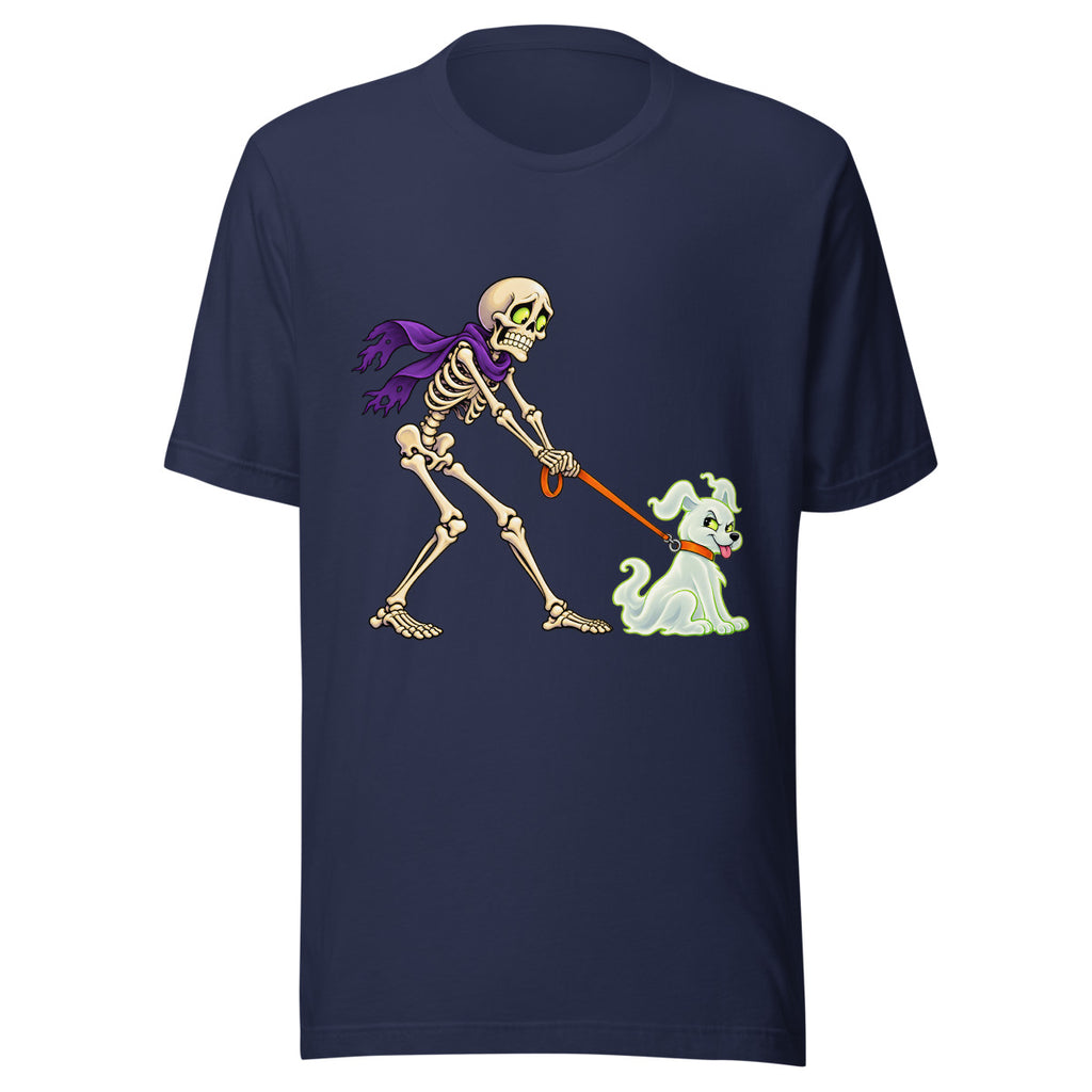 Gassi im Jenseits – T-Shirt – großer Frontdruck