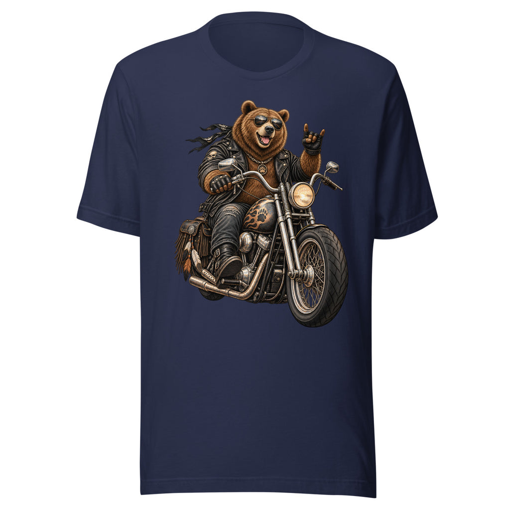 Bär auf Tour – T-Shirt – großer Frontdruck