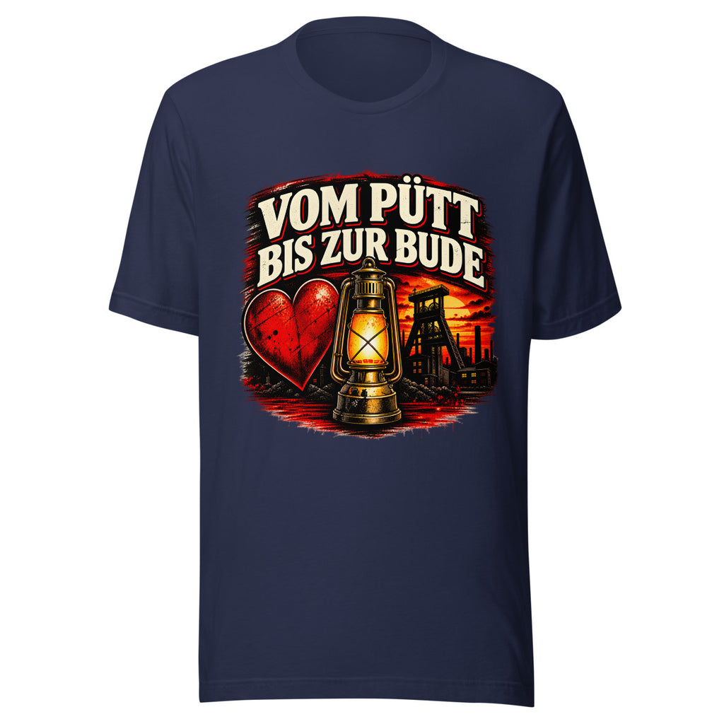 Vom Pütt bis zur Bude – T-Shirt – großer Frontdruck