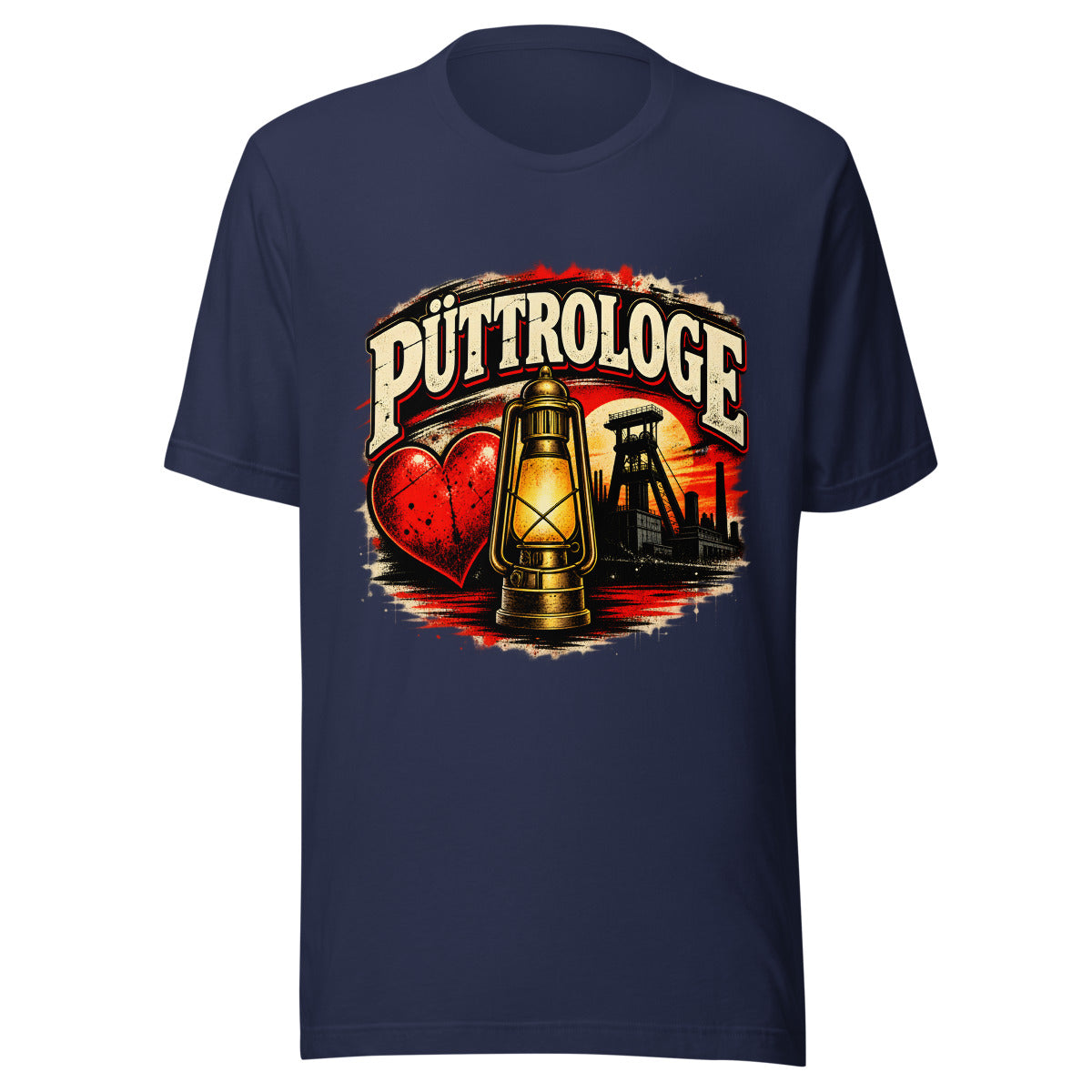 Püttrologe – T-Shirt – großer Frontdruck