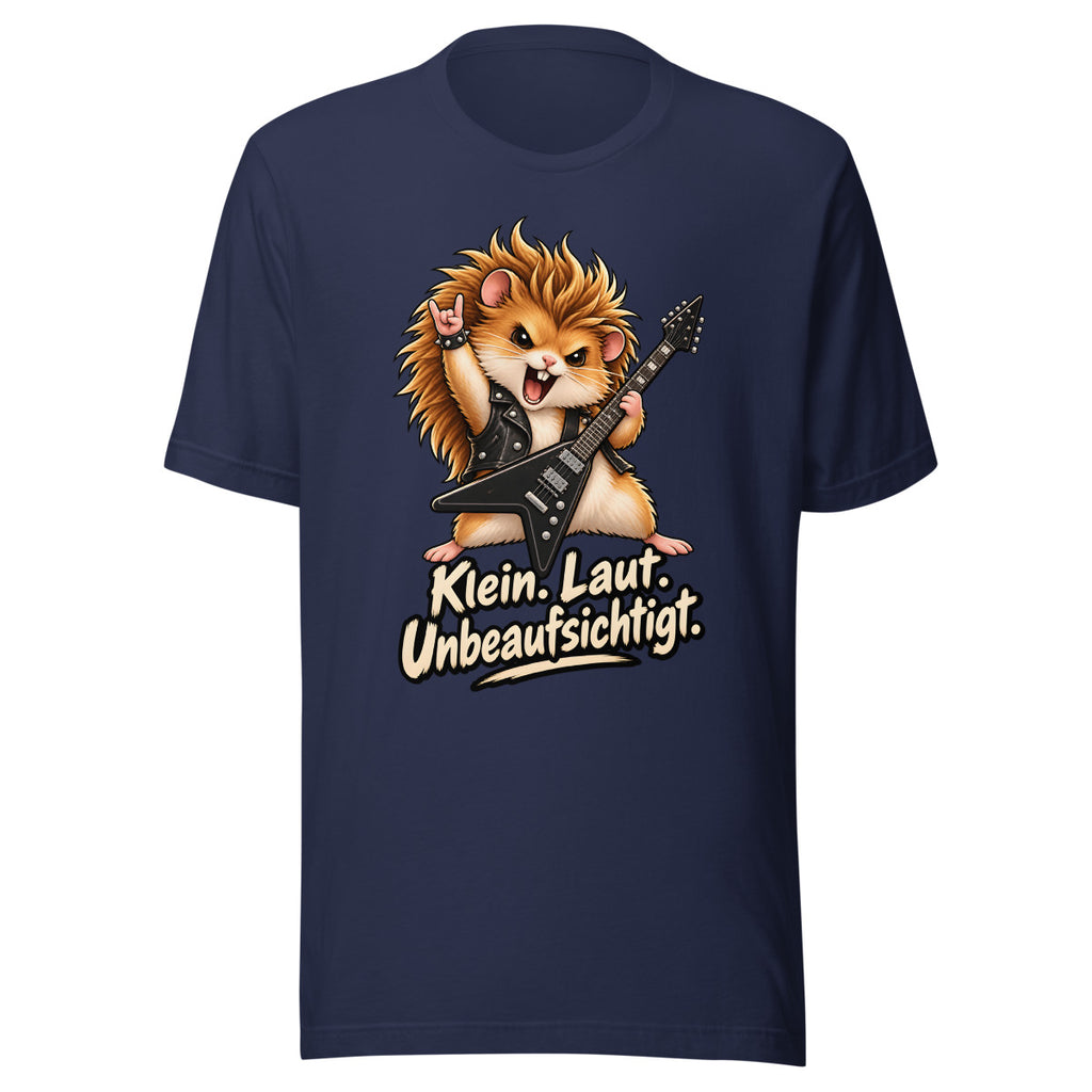 Heavy-Metal-Hamster – T-Shirt – großer Frontdruck
