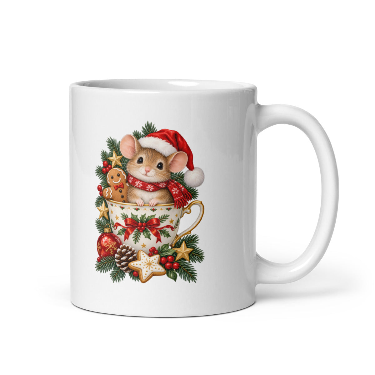 Weihnachtsmaus – Tasse 11oz