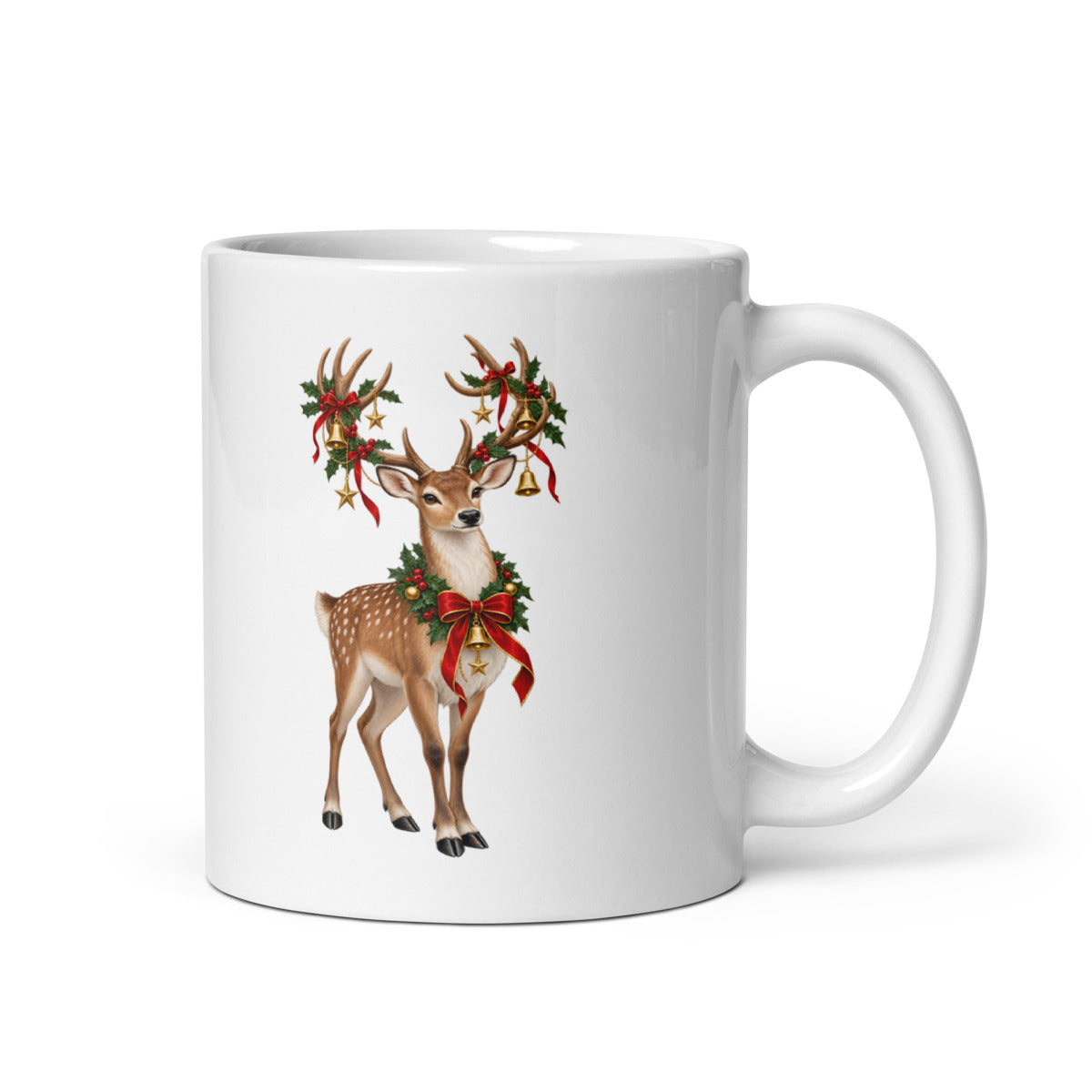 Weihnachtshirsch – Tasse 11oz