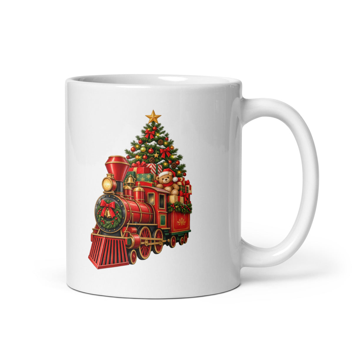 Weihnachtszug – Tasse 11oz